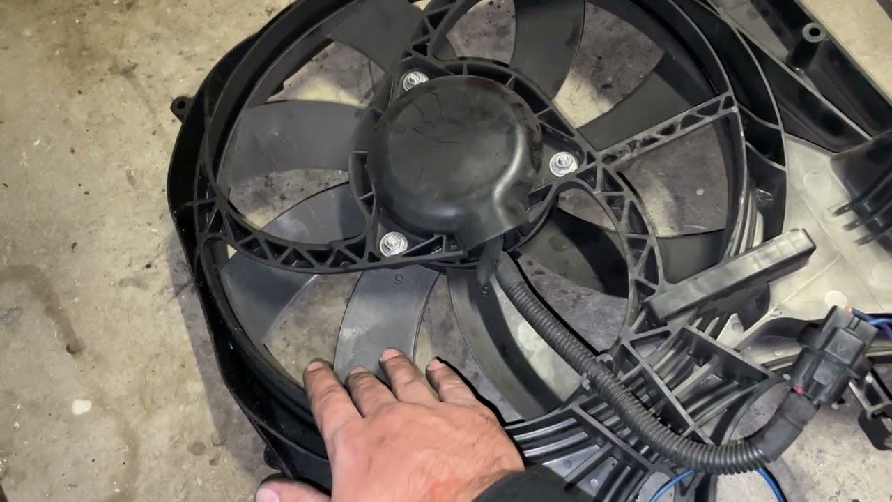 2009 Ford Flex 3.5l Radiator Cooling Fans Fix. Save money and time