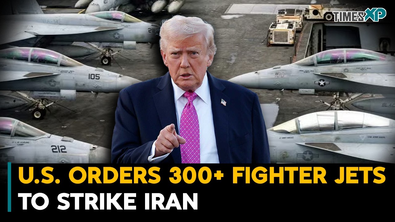 U.S. ORDERS 300+ Fighter Jets To Strike Iran| Iran-Israel War