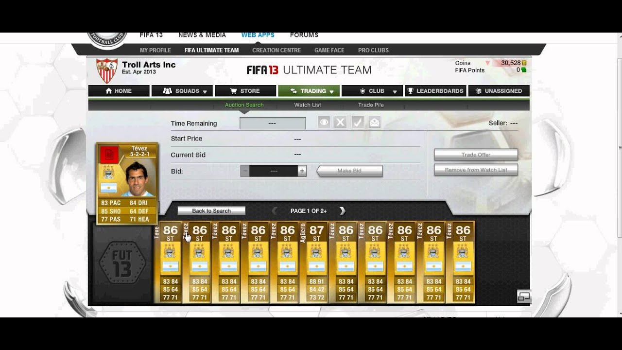 Fifa 13 Trading Tips