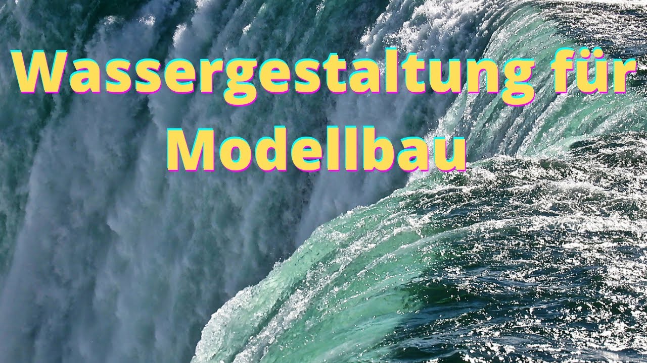 Водопад для диорам и моделей железных дорог (руководство по сборке моделей)