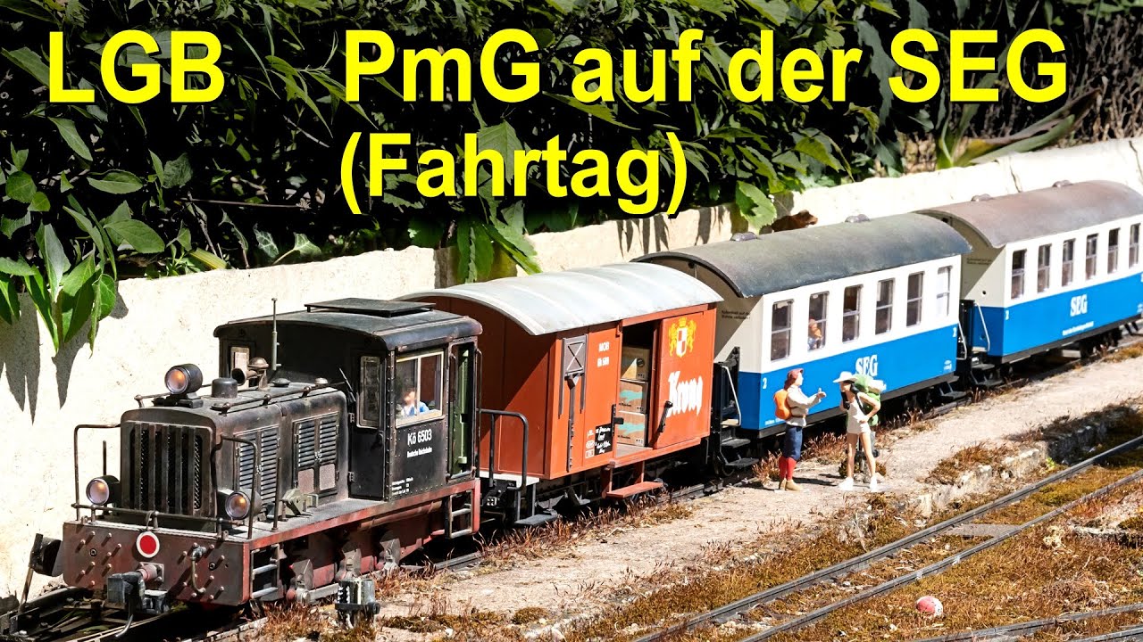 PmG auf der SEG - Personenzug mit Güterbeförderung