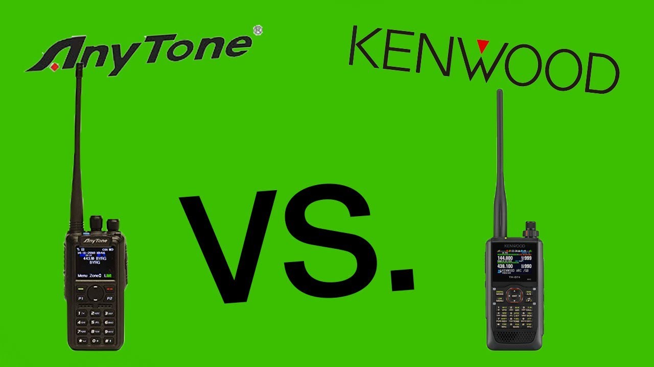 AnyTone 878 vs. Kenwood D74 – Mountaintop Receiver Shootout!