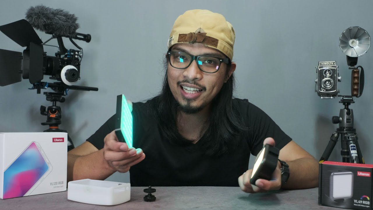 Ulanzi VL49 RGB VS Ulanzi VL120 RGB | Best Budget Mini RGB Video Light?
