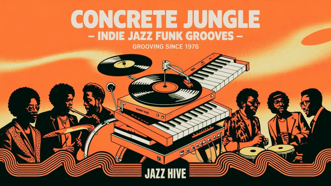 An Hour of Irresistible Jazz Funk Grooves! - Legendary Jazz Funk Beats from the Concrete Jungle 🎷🏙🐯