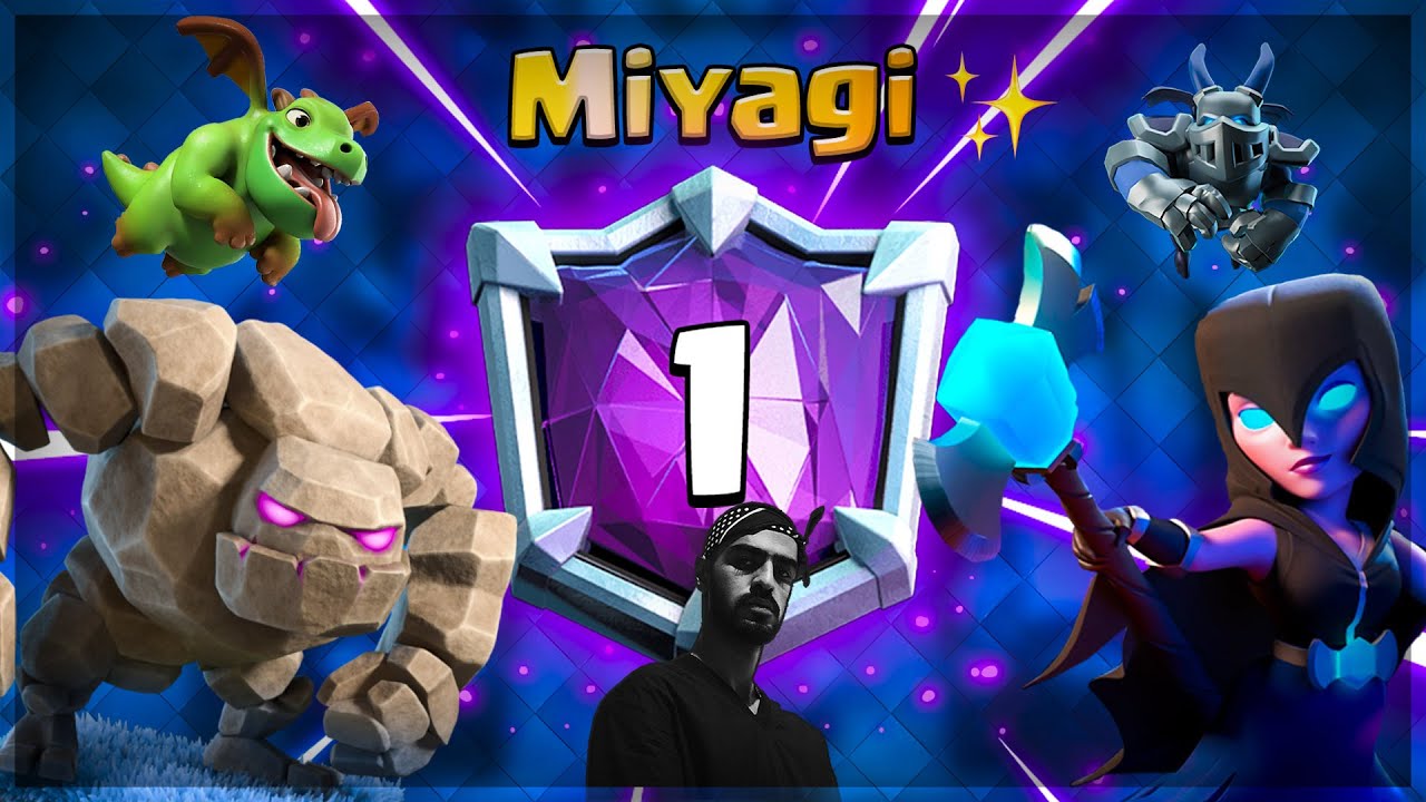 Лучший Големщик Мира! Miyagi vs OYASSUU, KK19212 и др ▶ CLASH ROYALE