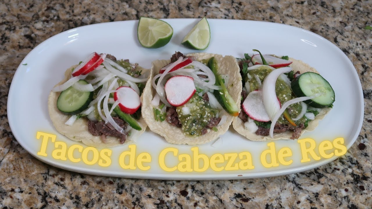 Tacos de Cabeza de Res con tortillas a mano | Hogar Dulce Hogar