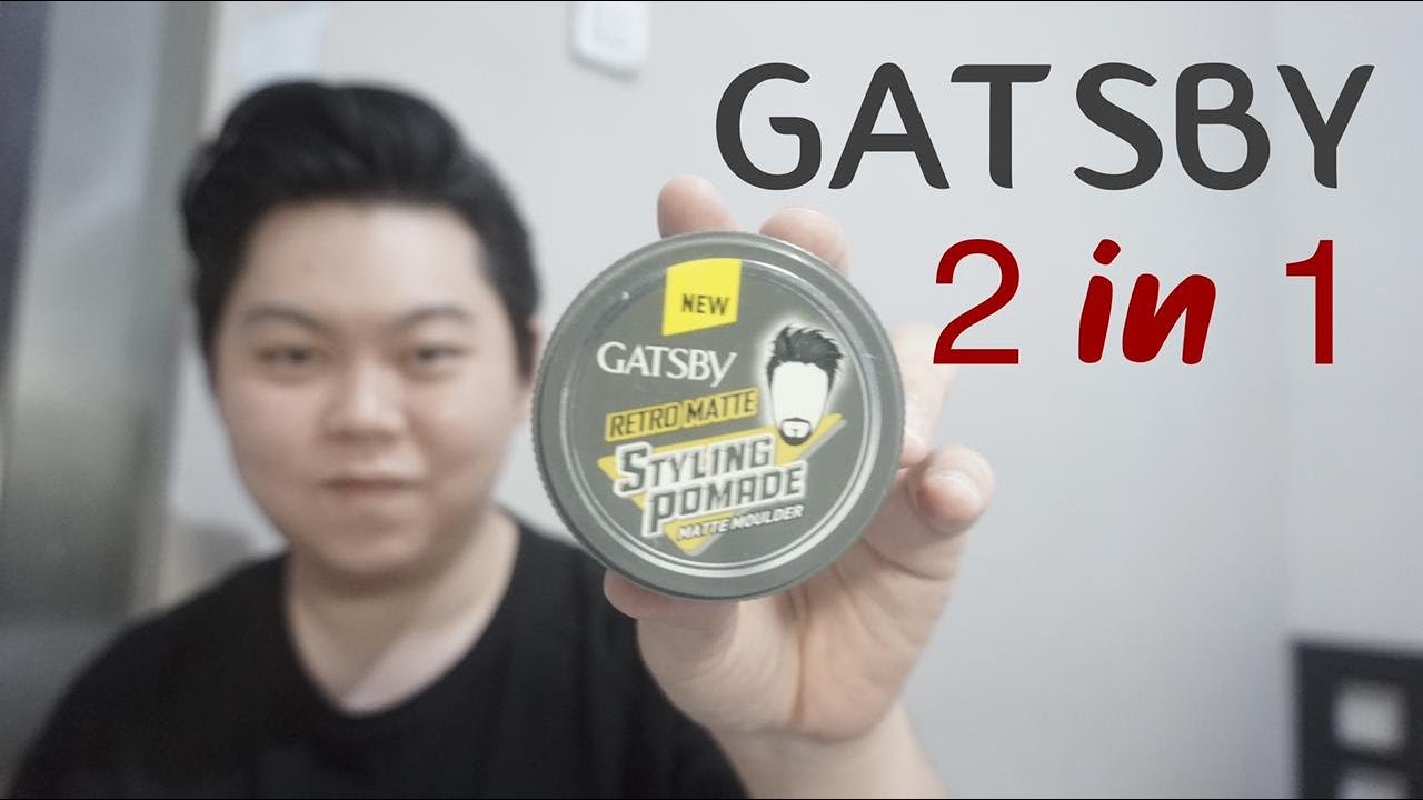 GATSBY STYLING POMADE RETRO MATTE / MATTE MOULDER - GATSBY 2 in 1