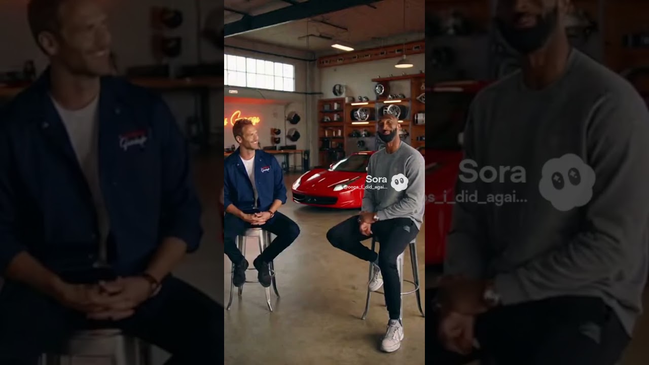 Walker’s garage Paul Walker meets Kobe Bryant 