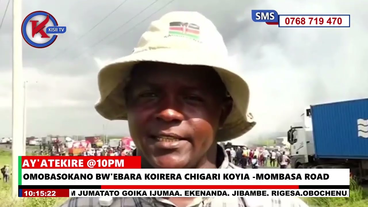 OMOBASOKANO BW'EBARA KOIRERA CHIGARI KOYIA -MOMBASA ROAD
