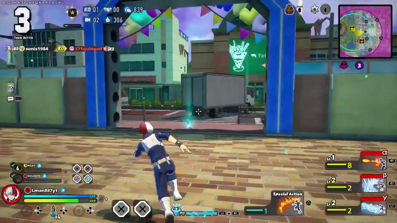 Playing my hero ultra rumble cuz why not