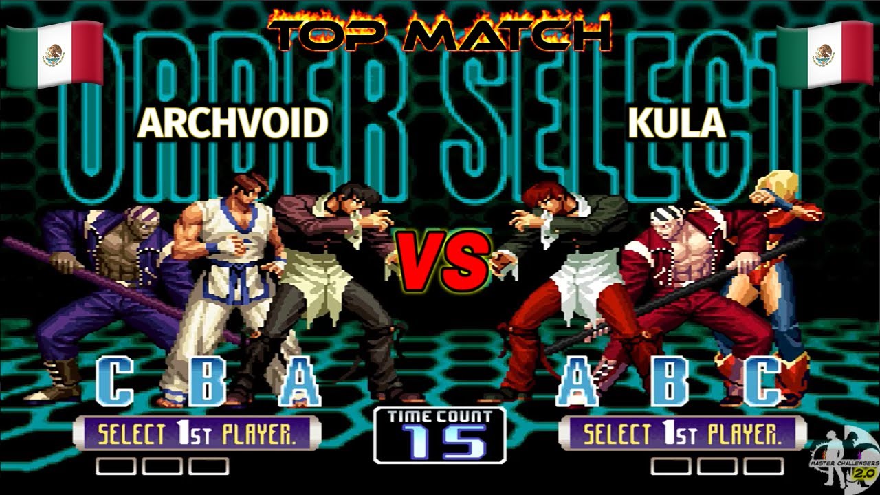 KULA M&Eacute;XICO Acepta desaf&iacute;o de TOP RANGO A FIGHTCADE  KOF 2002