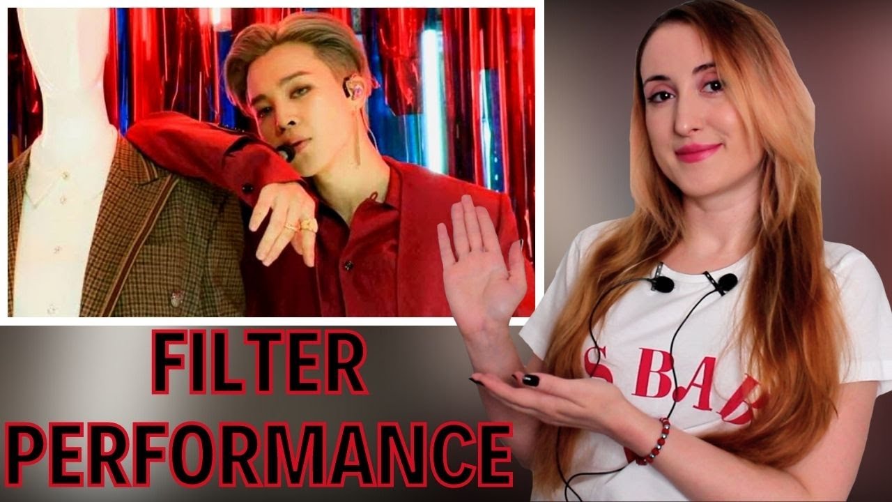 BTS JIMIN 'FILTER' Canlı Performans Live Performance Tepki | KPOP TEPKİ | KPOP REACTION |