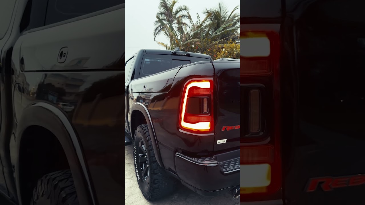 RAM 1500 REBEL 2021 BLACK |  PICAPE DE LUXO QUE VOC&Ecirc; PRECISA CONHECER #SHORTS 🛻🛞🚀