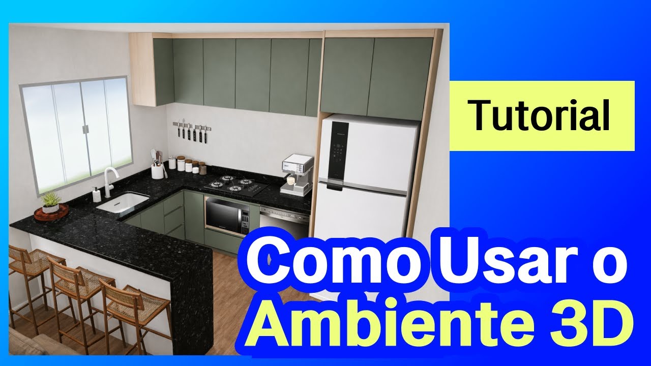 Tutorial Ambiente 3D | Marcenaria Diferente