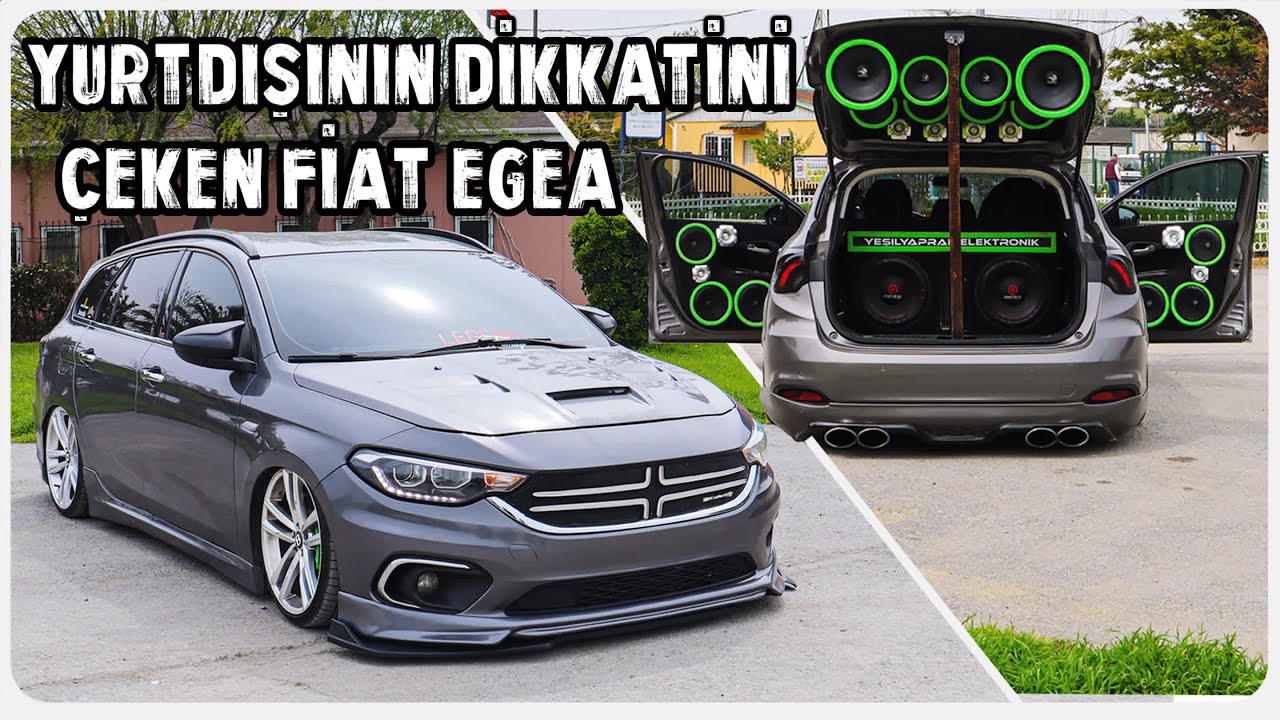 TÜRKİYE'DE NADİR BULUNAN MODİFİYELİ FİAT EGEA STATİON WAGON | DERT PAKET
