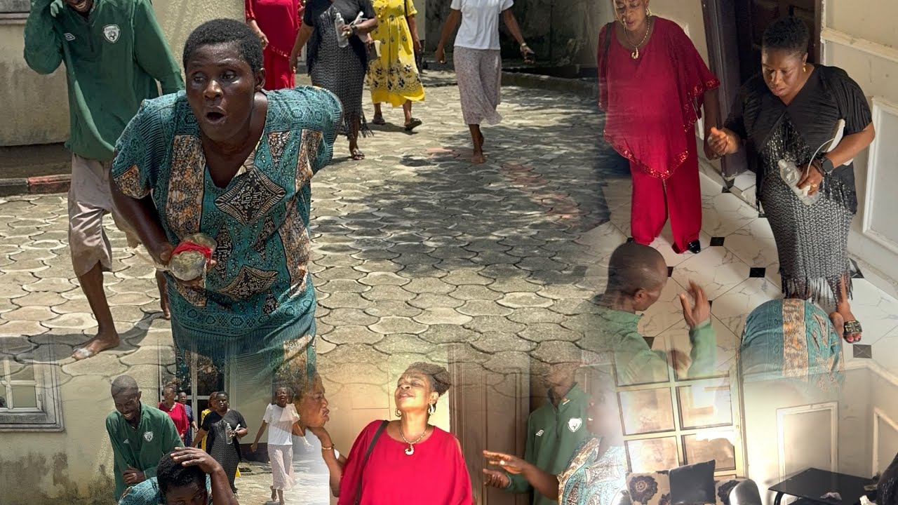 A woman who stays in U.S.A🇺🇸with her husband came back to find forhelp because her husband had stoke