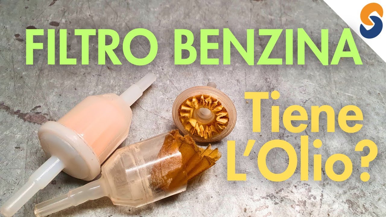 FILTRO BENZINA VESPA: Trattiene l'OLIO? 🔧 TEST SHOCK con Miscela 2%