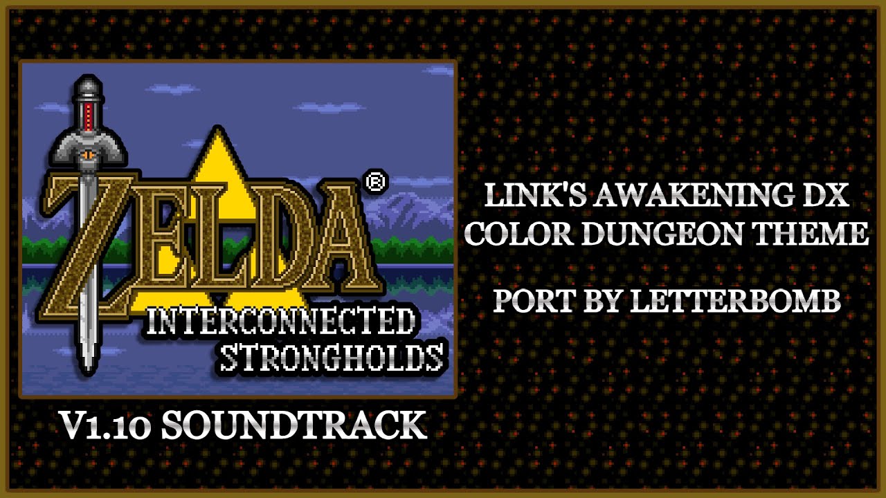 Zelda: Interconnected Strongholds v1.10 (Letterbomb's Z3 Hack) - Color Dungeon Theme Port