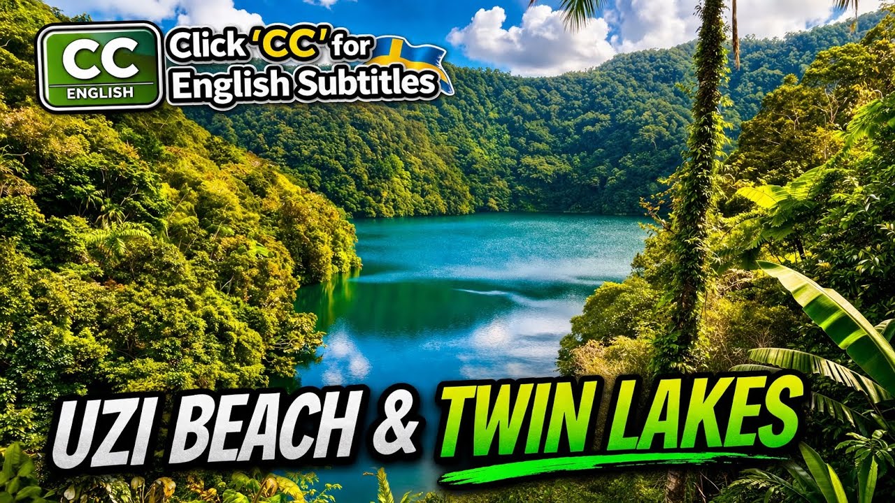 Uzi beach & Twin lakes in Negros Oriental