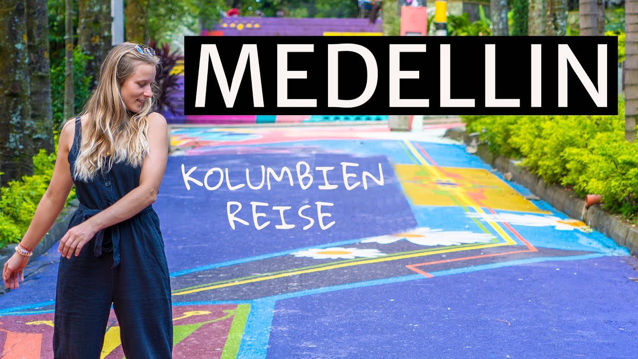 MEDELLIN Kolumbien Urlaub Reise GUATEPE / Comuna 13 / Piedra del Pinol Backpacking Weltreise Vlog