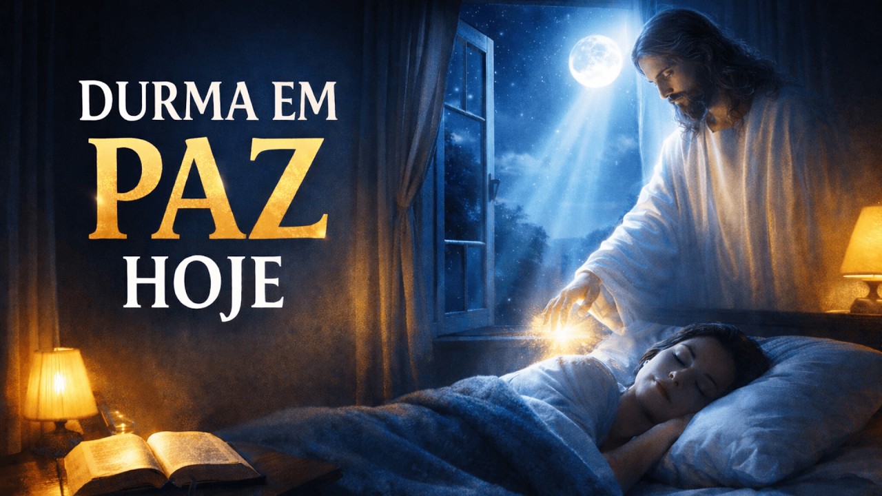 ORAÇÃO PARA TERMINAR O DIA EM PAZ 🙏 Durma Protegido e Tranquilo com Deus
