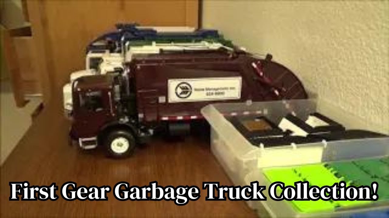 First Gear Garbage Truck Collection!
