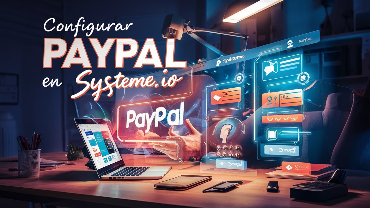 Configurar PayPal en Systeme.io 2024