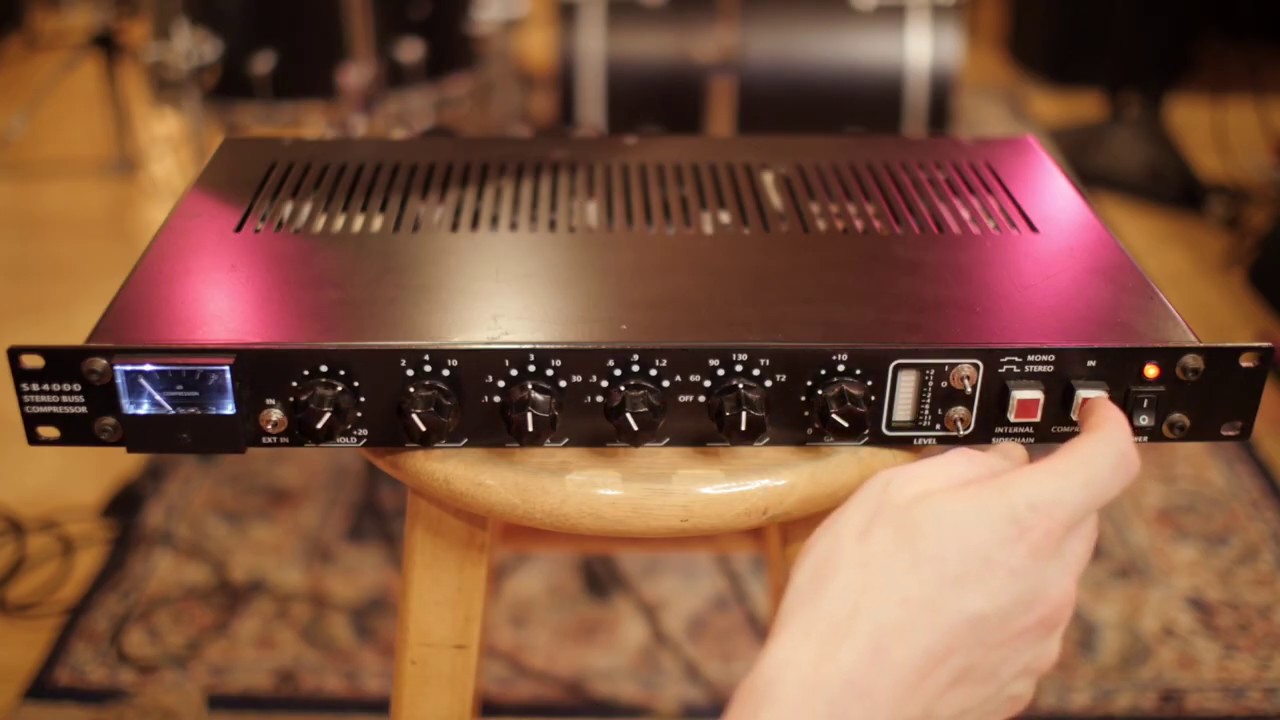 SB4000 (SSL Stereo Buss Compressor Clone) Demo