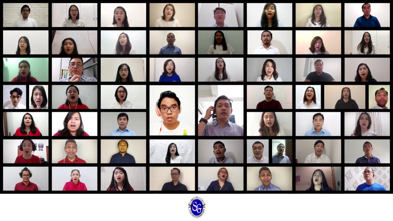 TERIMA BERKAT ALLAH (Peter C. Lutkin) - Virtual Choir by SOLA GRATIA Alumni SMAN 1 Medan