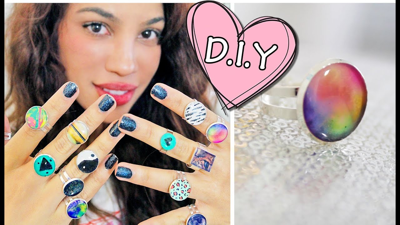 DIY GLUE RINGS?!