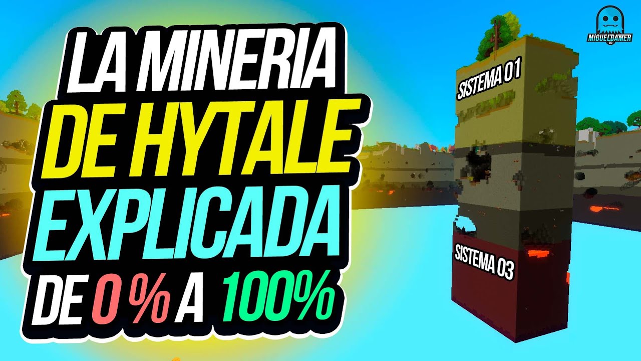 La Minería SECRETA de Hytale: Dónde Están TODOS los Minerales, Gemas y Cristales (Pocos lo Saben)
