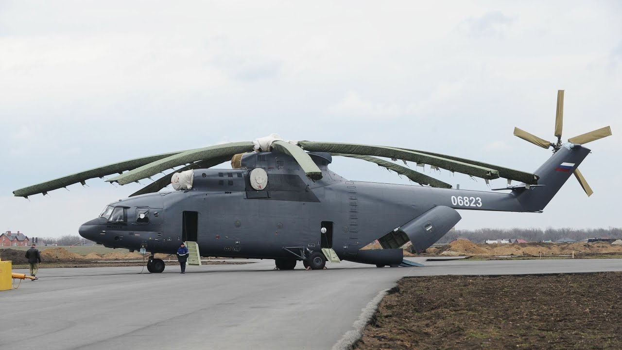 Helicopter production. Производство вертолетов