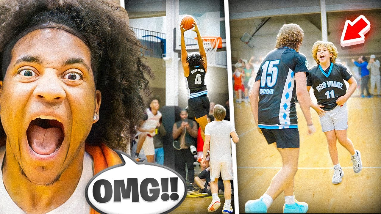 THIS 4TH GRADER DROPPED 50 POINTS IN INSANE AAU CHAMPIONSHIP GAME!