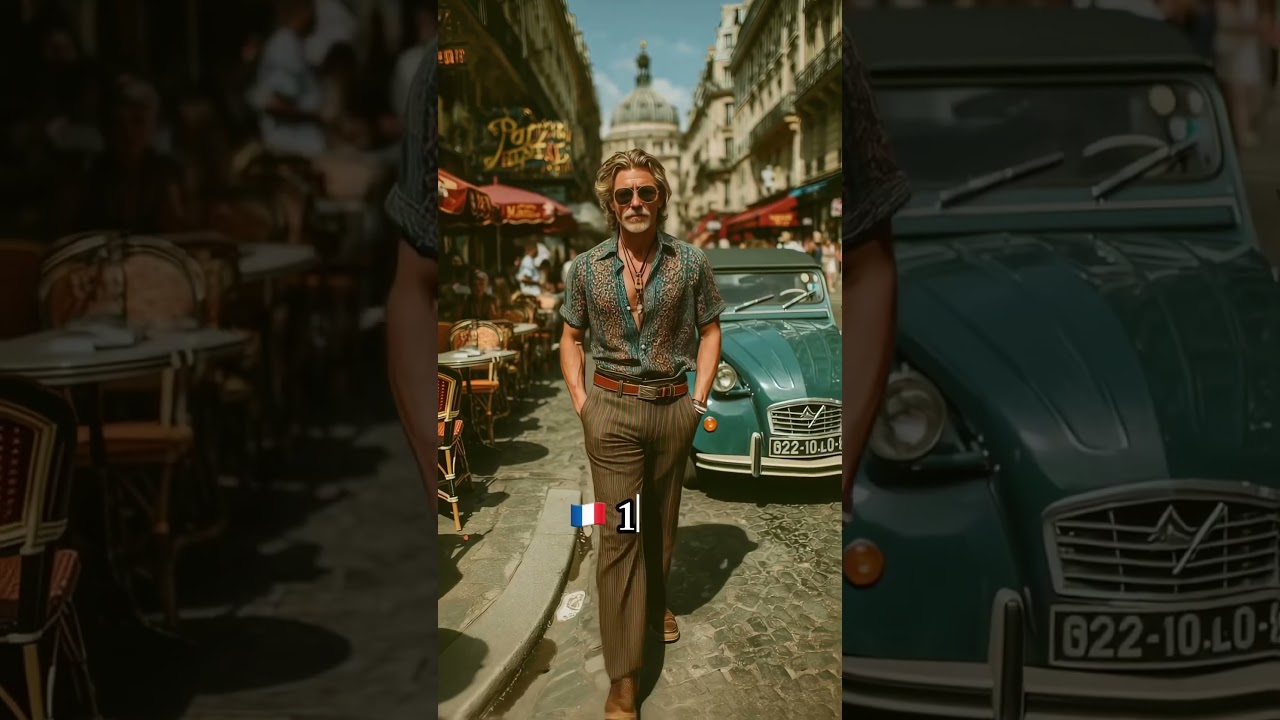 French Men's Fashion Evolution: 100 Years of Summer Style 🇫🇷