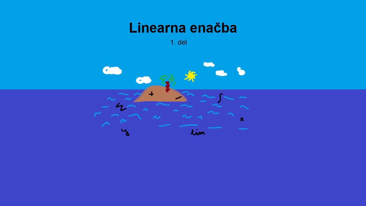 Linearna enačba - reševanje in preoblikovanje 1.del