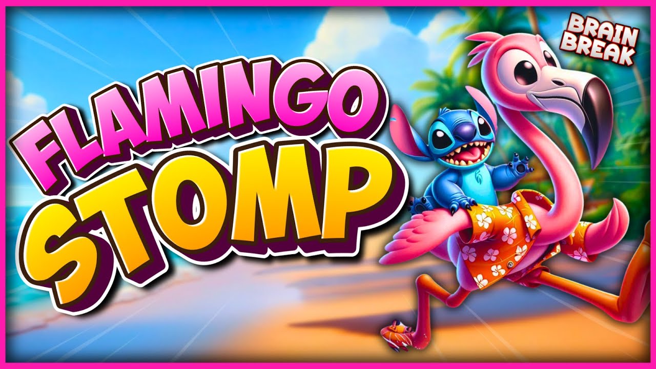 ☀️ Flamingo Stomp! ☀️ Summer Brain Break ☀️ Just Dance ☀️ Danny Go Noodle ☀️ Freeze Dance