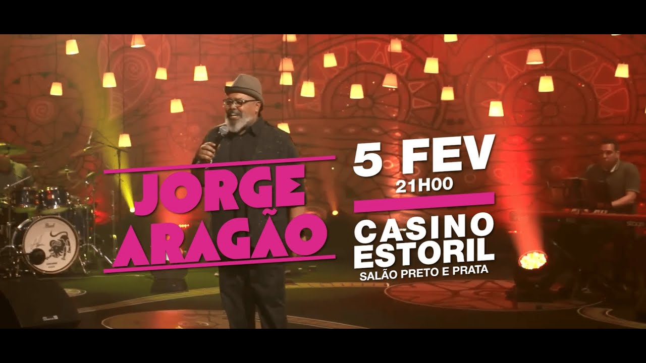 ÚLTIMO CONCERTO de Jorge Aragão! | 5 fevereiro  - Casino Estoril