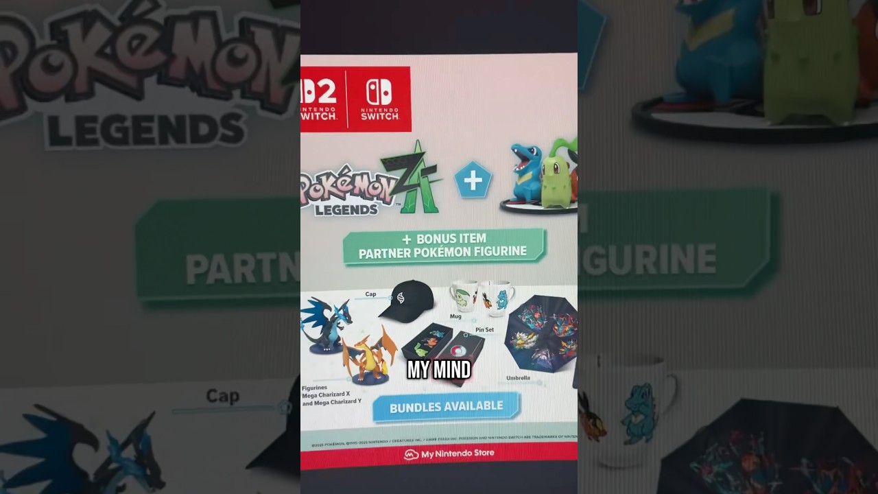 ALL Preorder Bonuses for Pok&eacute;mon Legends ZA