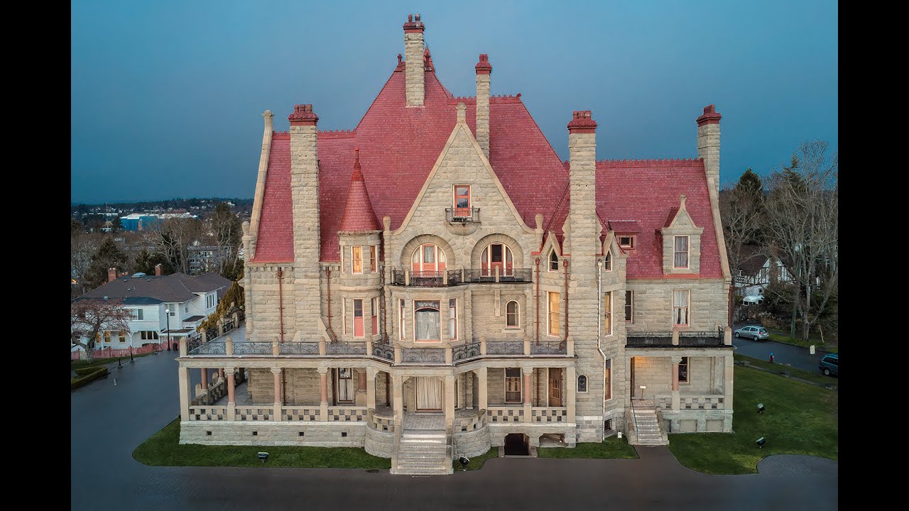 Exploring the Craigdarroch Castle! Victoria BC Canada's Amazing Crown Jewel! Full Tour Inside Out!!