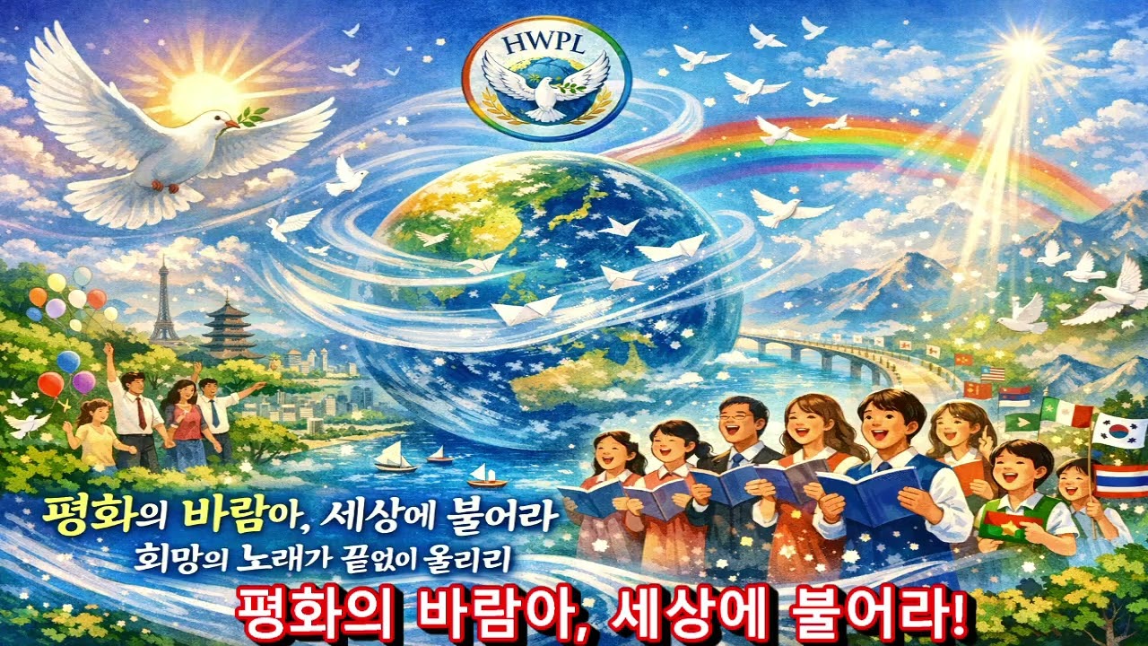 평화의 바람아, 세상에 불어라!