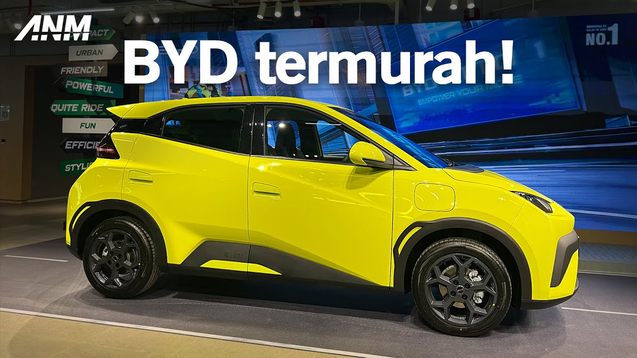 BYD Atto 1 : City car listrik stylish