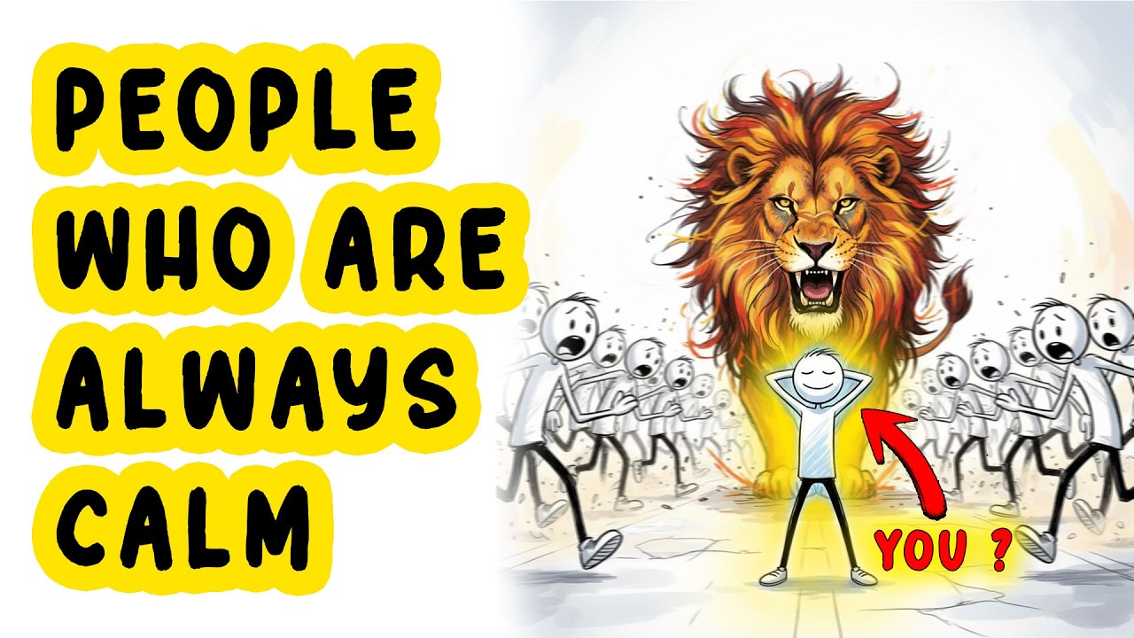 Psychology of People Who Are Always Calm (Are YOU that person?)
