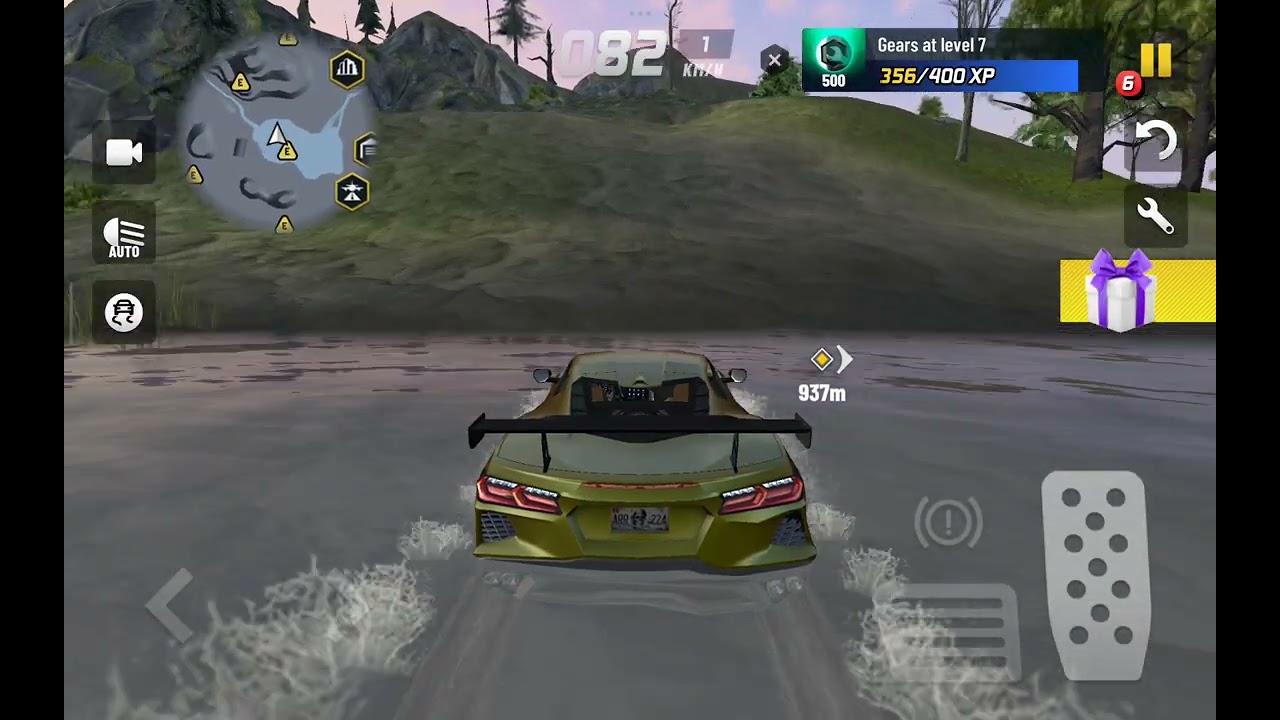  car game  #extreme car driving simulator #new videos 