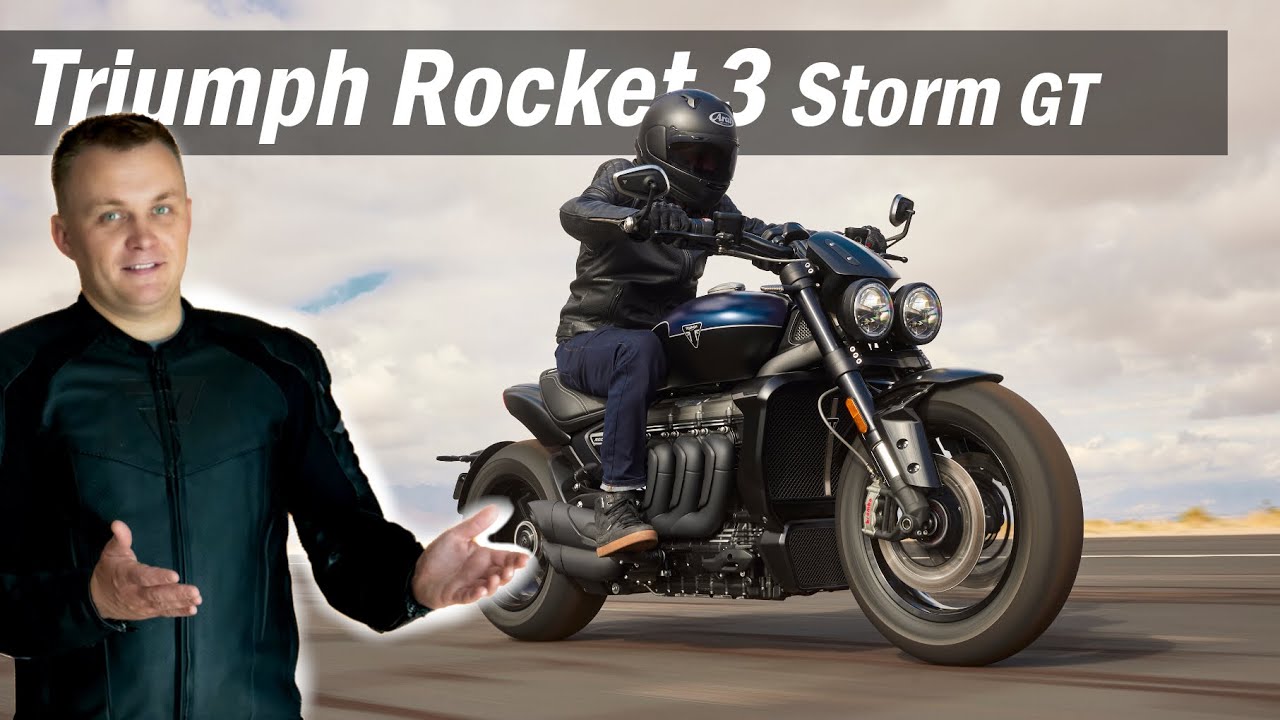 Triumph Rocket 3 Storm, czyli brytyjska rakieta z dodatkową porcją mocy i momentu obrotowego