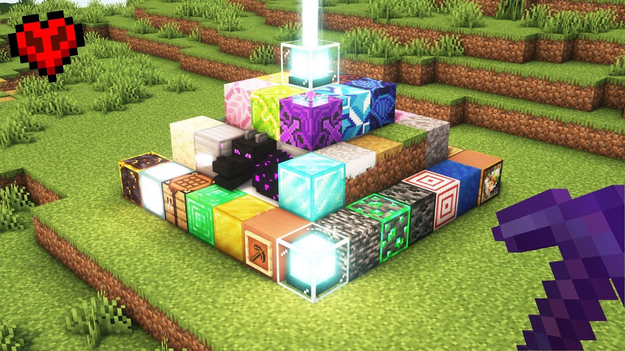 Mä Rakensin Beaconin Minecraftin Harvinaisimmista Blockeista!