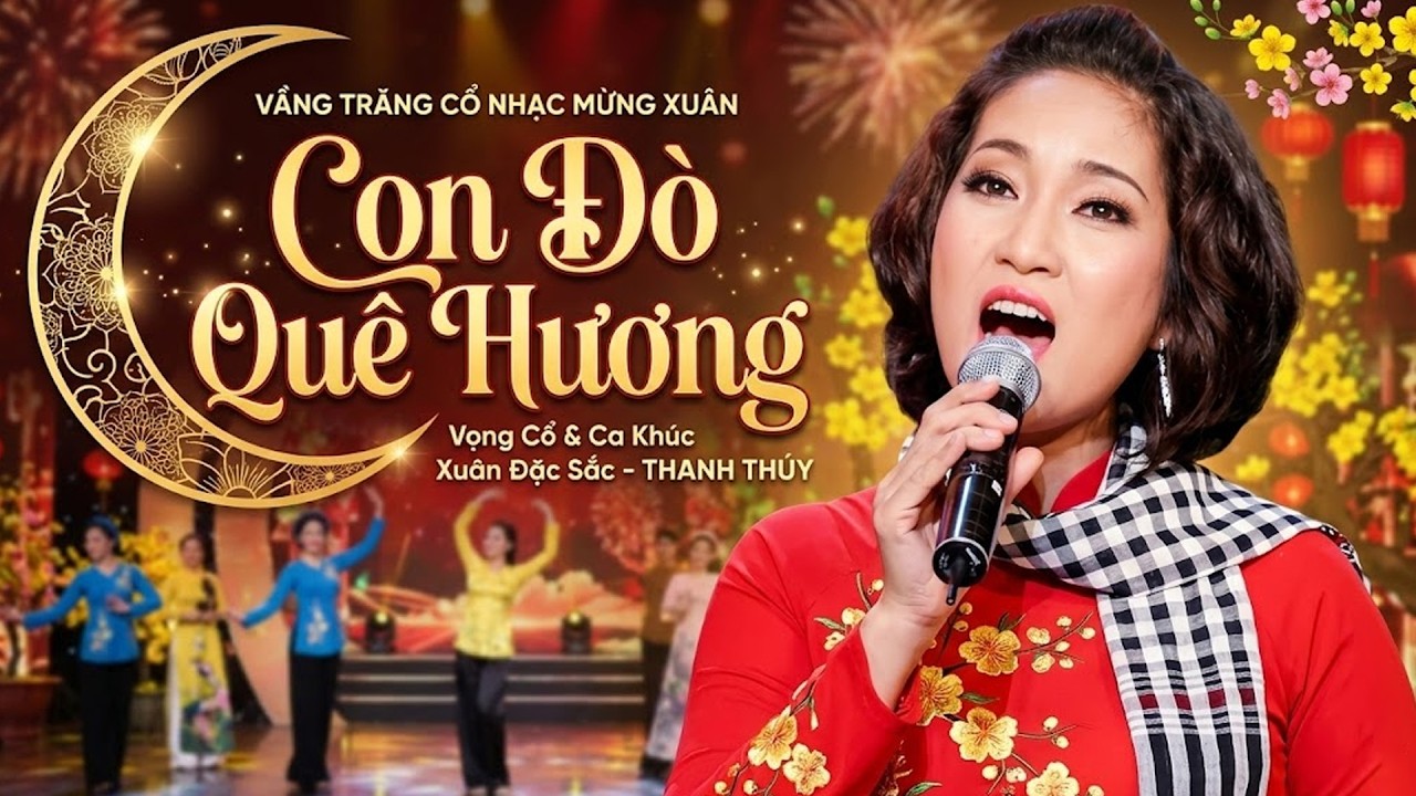 Vầng Trăng Cổ Nhạc 2026 | CON ĐÒ QUÊ HƯƠNG | Tết Bính Ngọ 2026 | Cải Lương HTV
