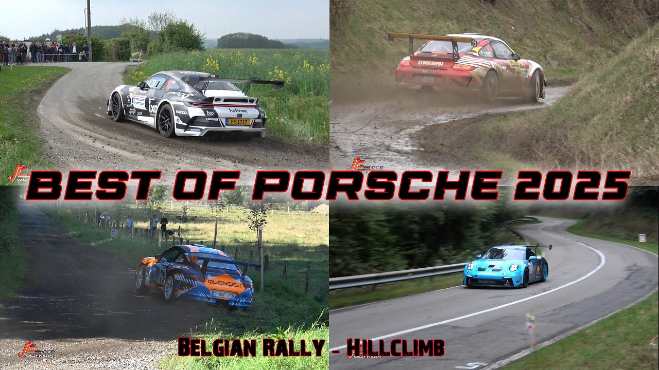 Best of PORSCHE 2025 // Rally & Hillclimb // PURE SOUND - FLAT OUT & SHOW !!!