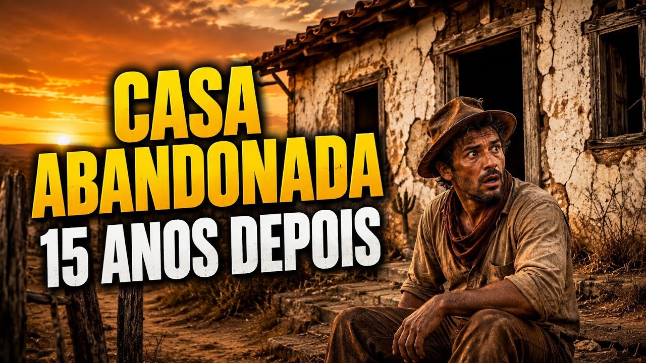 O CAUSO DO VAQUEIRO Que Dormiu Numa Casa ABANDONADA e Acordou 15 Anos Depois Sem Envelhecer