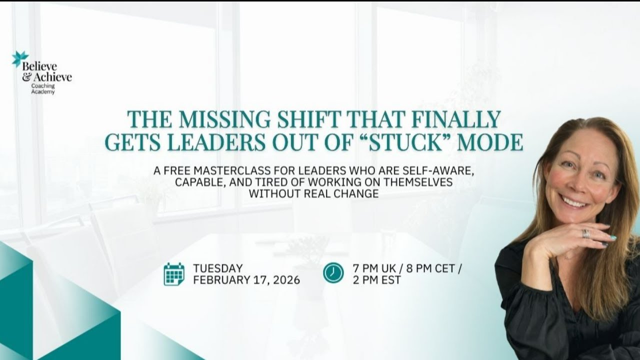 The Shift that finally gets Leaders out of Stuck Mode