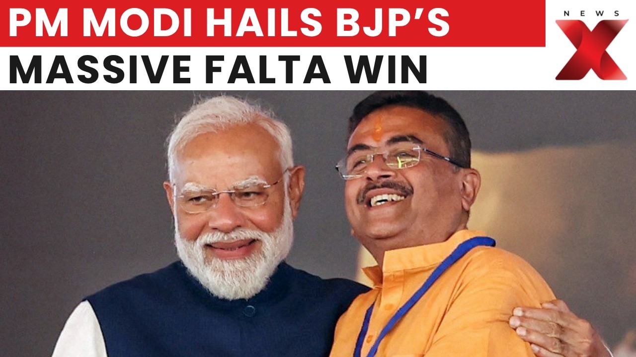 PM Modi Hails BJP&rsquo;s Record Falta Win, Says &lsquo;Democracy Has Defeated Fear&rsquo; | NewsX
